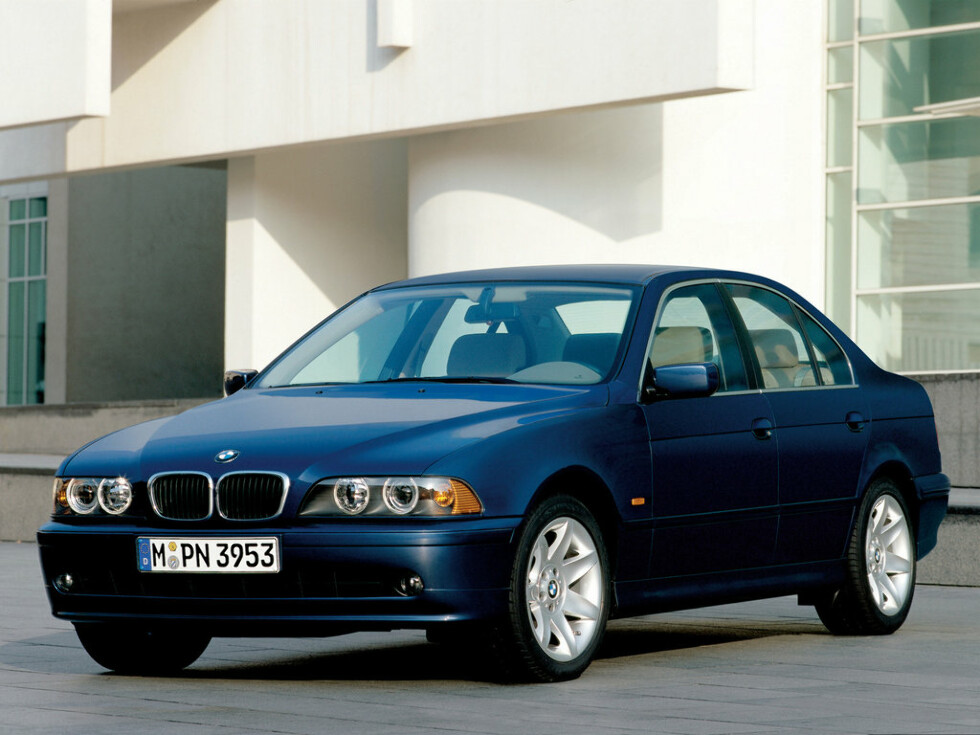 Коврики текстильные "Классик" для BMW 5-Series (седан / E39) 2000 - 2003, черные, 4шт.