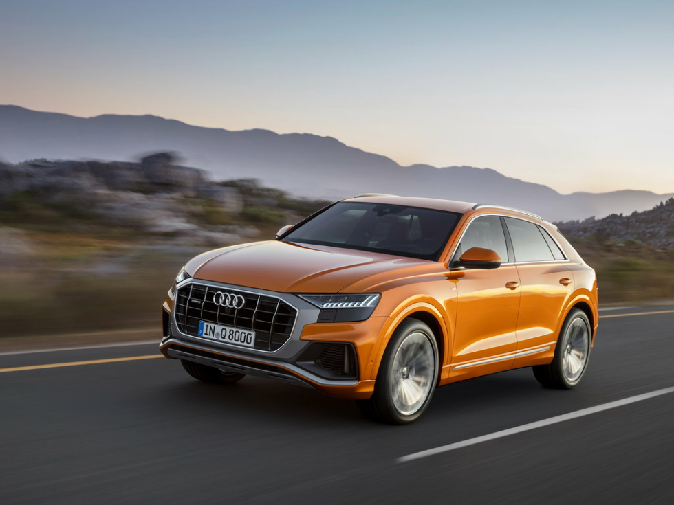 Коврики текстильные "Комфорт" для Audi Q8 I (suv / 4MN) 2018 - Н.В., черные, 5шт.