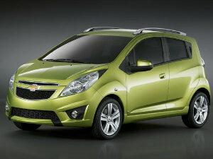 Коврики текстильные для Chevrolet Spark III (хэтчбек 5 дв / M300) 2010 - 2015