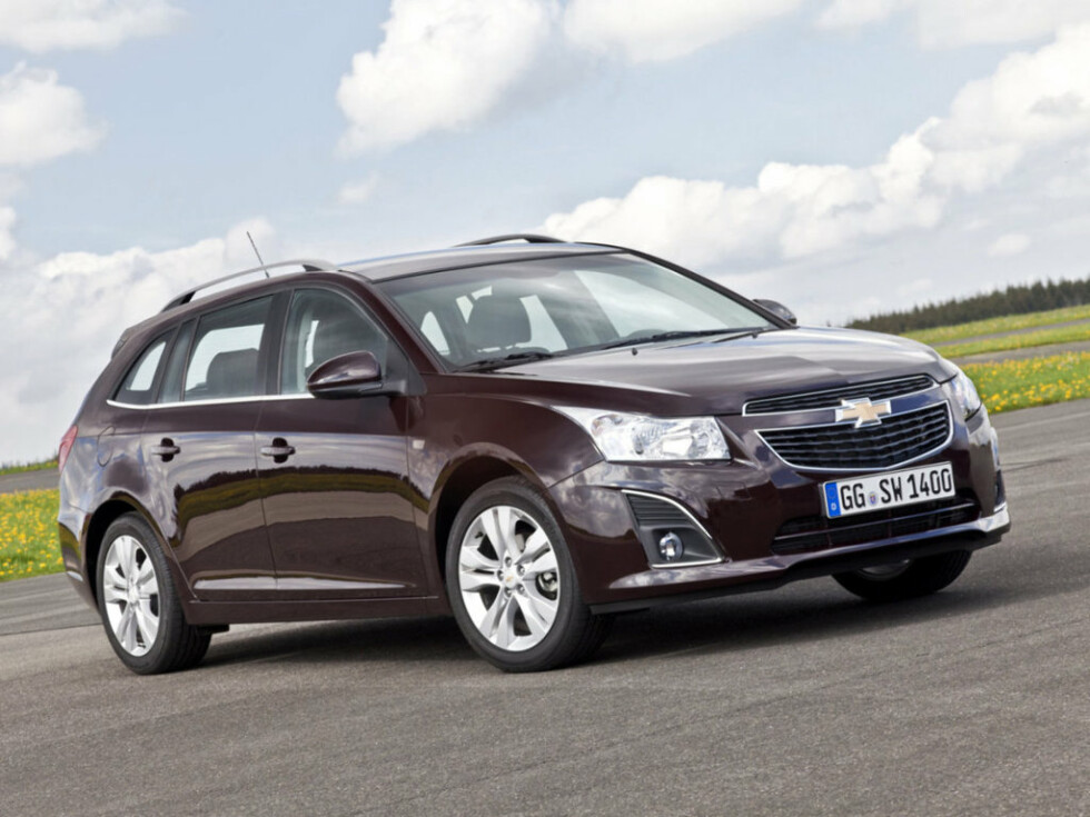 Коврики текстильные "Классик" для Chevrolet Cruze I (универсал / J308) 2012 - 2015, черные, 5шт.