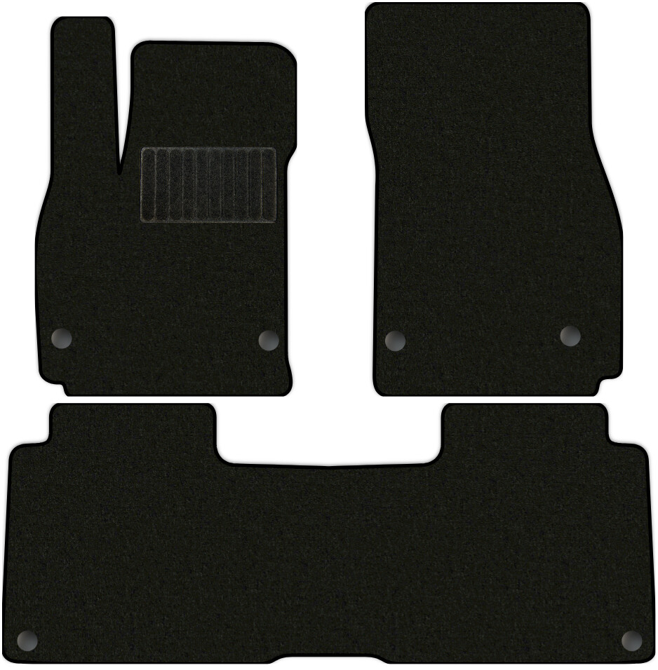 Коврики текстильные "Стандарт" для Avatr С11 I (suv, электро / 4WD (4 местн)) 2023 - Н.В., черные, 3шт.