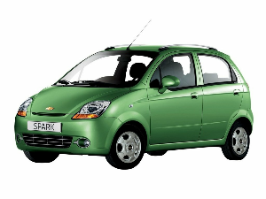 Коврики текстильные для Chevrolet Spark II (хэтчбек 5 дв / M200) 2005 - 2010