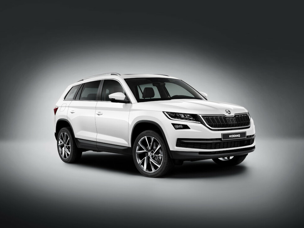 Коврики текстильные "Стандарт" для Skoda Kodiaq I (suv) 2016 - Н.В., черные, 5шт.