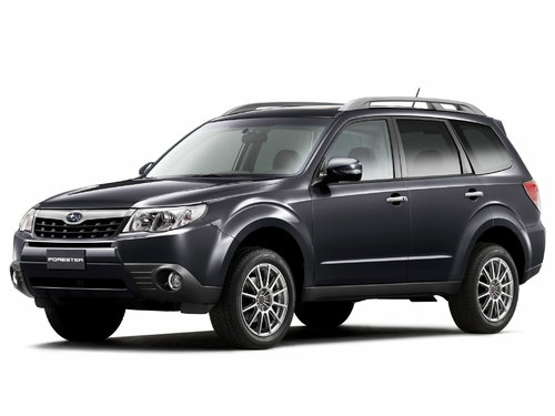 Коврики текстильные "Классик" для Subaru Forester (suv / SH) 2008 - 2013, черные, 4шт.